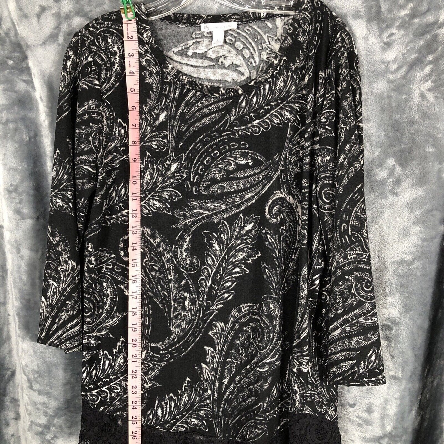 Db 1962 Woman's Blouse With Fringe Details  Ladies Size L