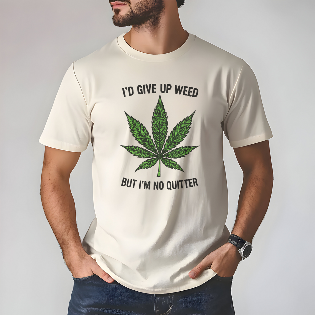 Cannabis Graphic T-Shirt, Weed Leaf Art Shirt, Stoner Culture Unisex Tee, Night Aesthetic T-Shirt, Gift for Cannabis Fans