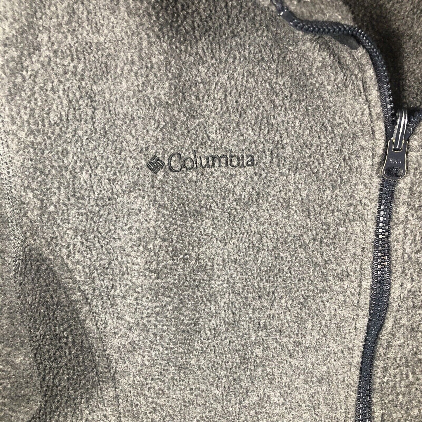 Vintage 90s Columbia Sweater Jacket Woman’s Gray Long Sleeve Sportswear Shirt