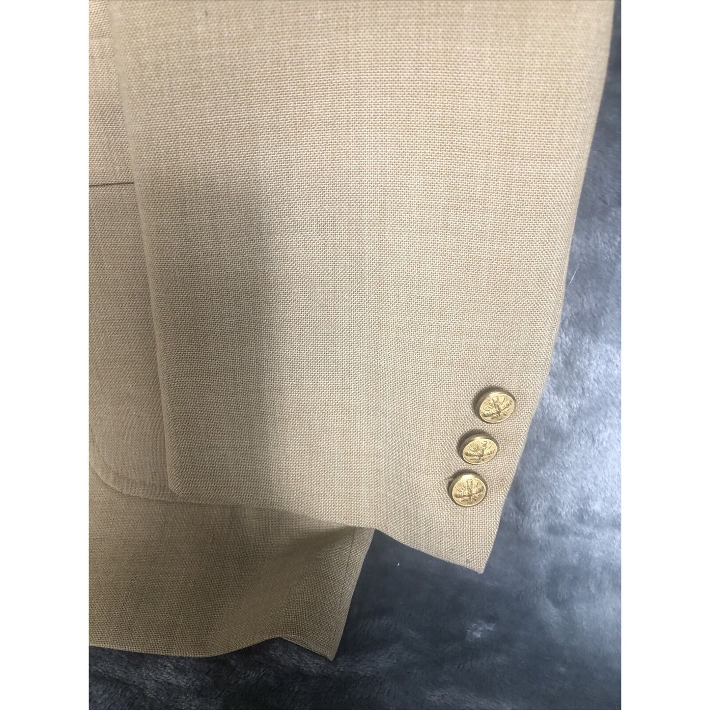 Vintage Maurice L Rothschilds & Company Men’s Suit Coat Beige Dress Jacket