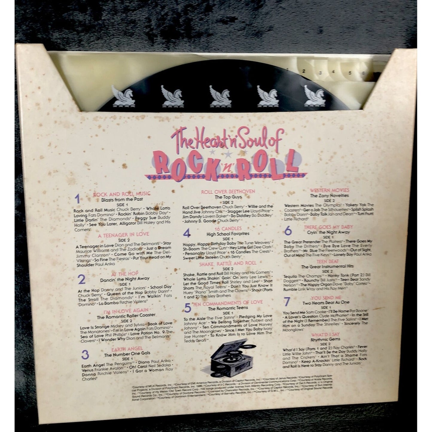 The Heart 'N' Soul of Rock 'N' Roll 33 Rpm Vinyl Boxed Set 33 rpm/m, Box Set 7pc