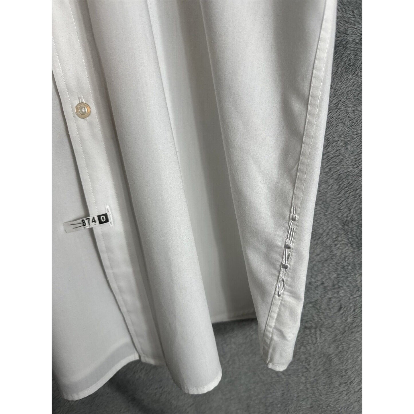 True Fit Men’s Oakley Shirt White Button-Down Dress Shirt Casual Golf Shirt XL