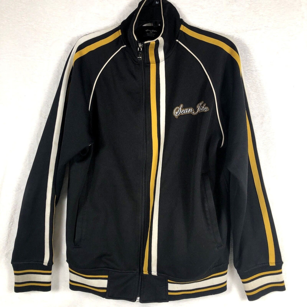 Sean John Men’s Track Jacket Black Adult Size Small
