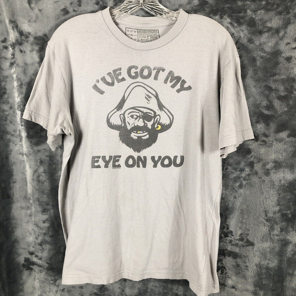 Now Zen Pirate Shirt Mens Unisex I've Got My Eye On You T Shirt Size Large