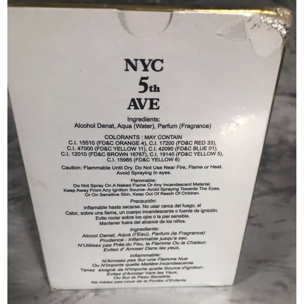 NYC 5th Ave For Women Eau De Parfum 3.4 Fl Oz Fragrance Couture