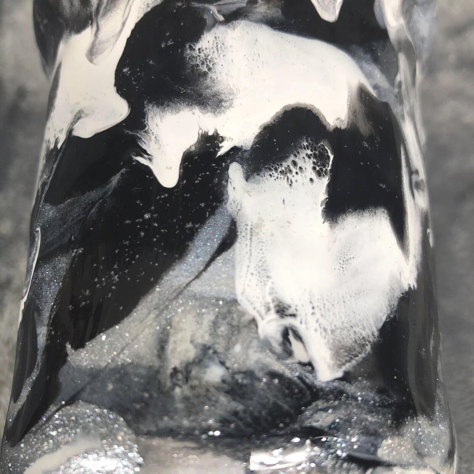 Artistic Alcohol Ink Epoxy Tumbler: Unique Abstract Drinkware Gift - Handmade Custom Resin Cup