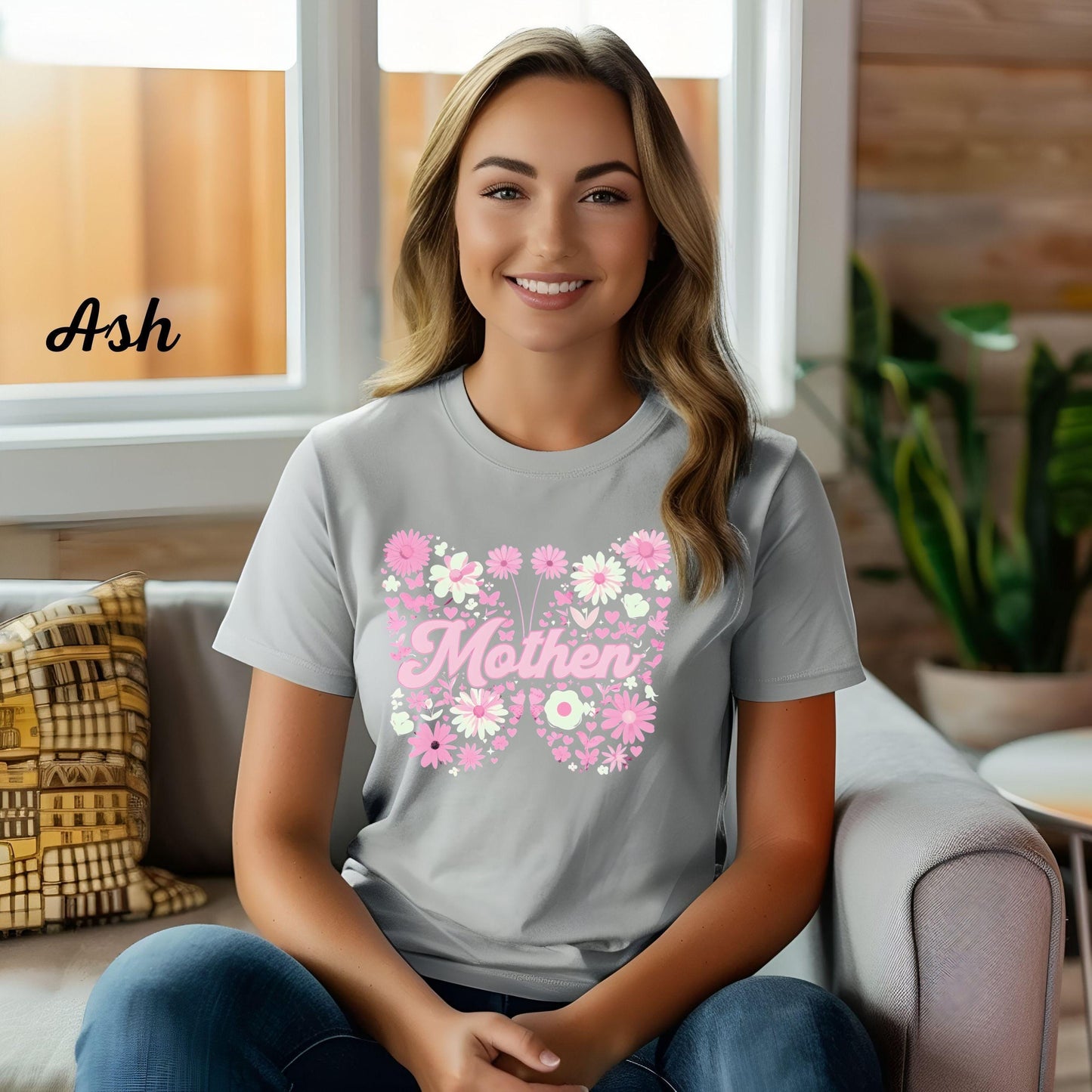 Vintage Floral Mama T-Shirt: Strong Woman Graphic Tee for Mother's Day Gift