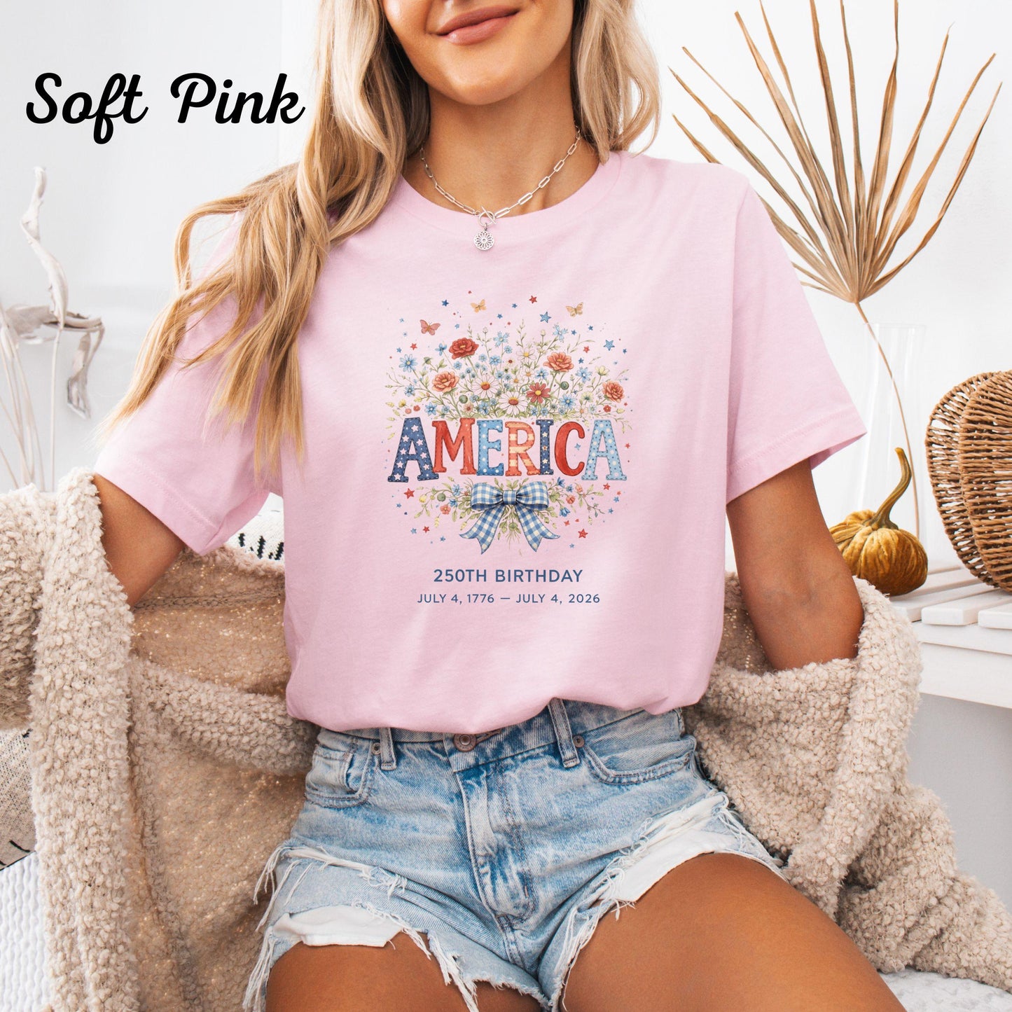 America 250th Birthday Tee, Patriotic Graphic Tee, July 4th 1776–2026 Shirt, USA Celebration T-shirt