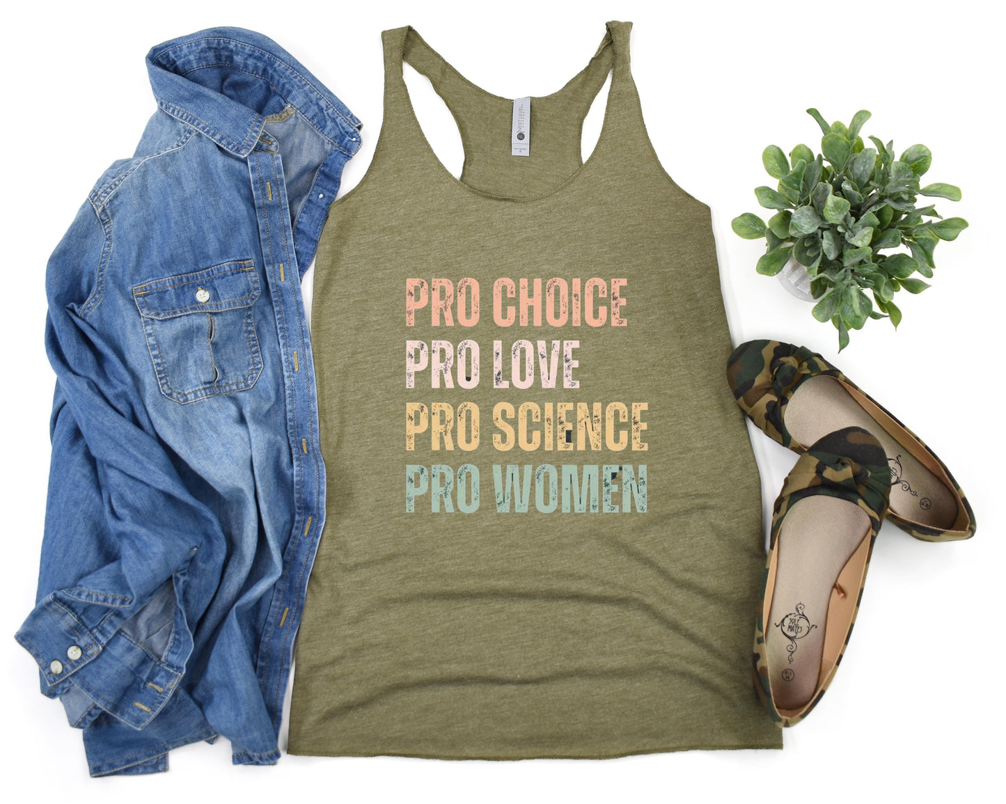 Pro Choice Pro Love Tee, Feminist Shirt, Empowerment Gift, Women's Rights Top, Social Justice Apparel, Personalized Tshirt, Activist Gift