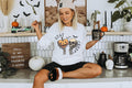 Creepy Sweatshirt, Womens Halloween Sweatshirt, Cute Skeleton Hands Tee, Funny Halloween Outfit, Skull Tee, Spooky Season Shirt