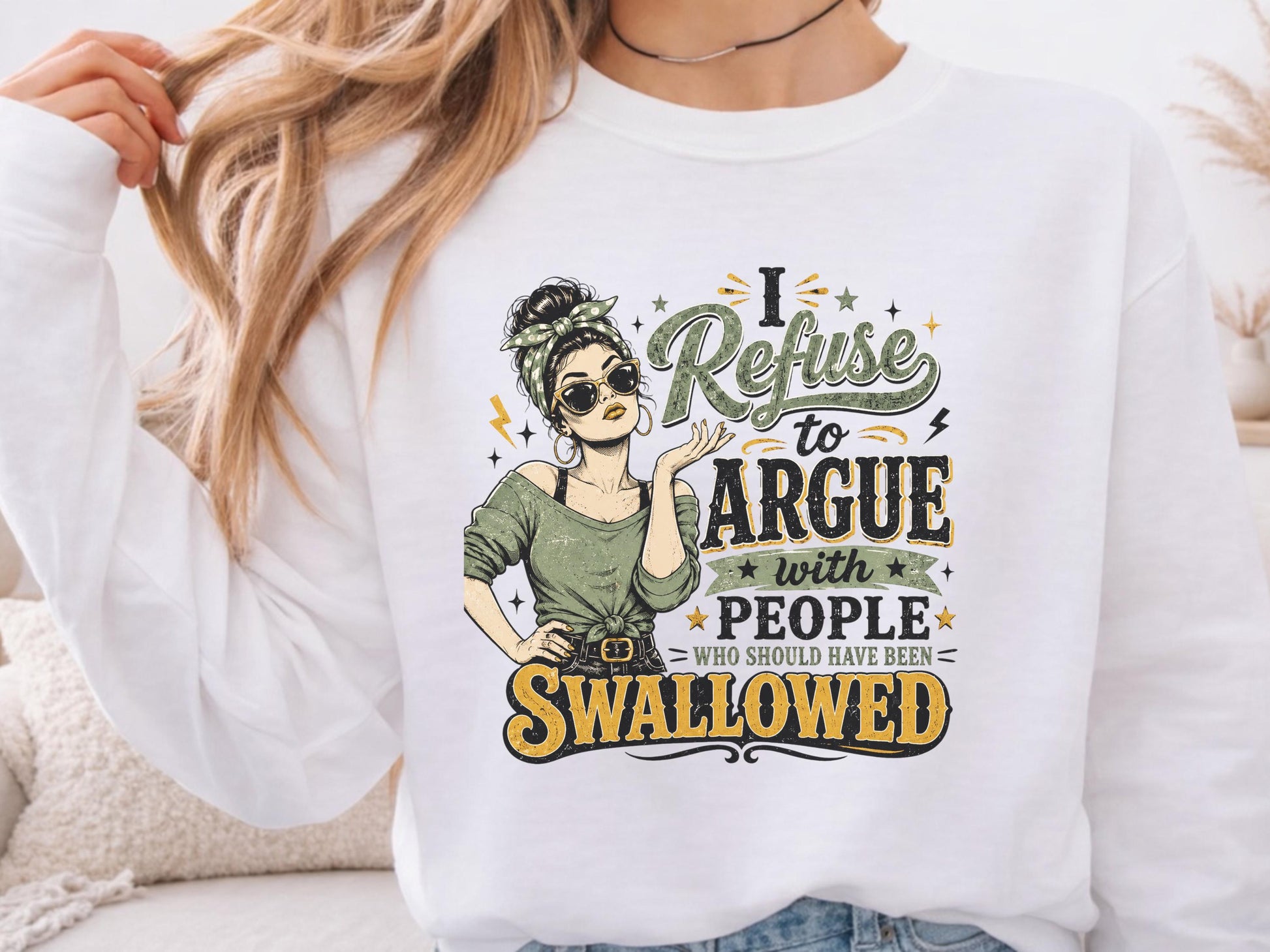 Funny Graphic Tee, Retro Style Shirt, Women's Humorous T-Shirt, Sarcastic Quote Top, Casual Wear for Women, Gift for Her, Vintage Design