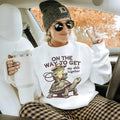 Funny Frog and Tortoise Sweatshirt, On the Way to Get My Shit Together Crewneck, Quirky Cottagecore Animal Gift, Unisex Pullover Style