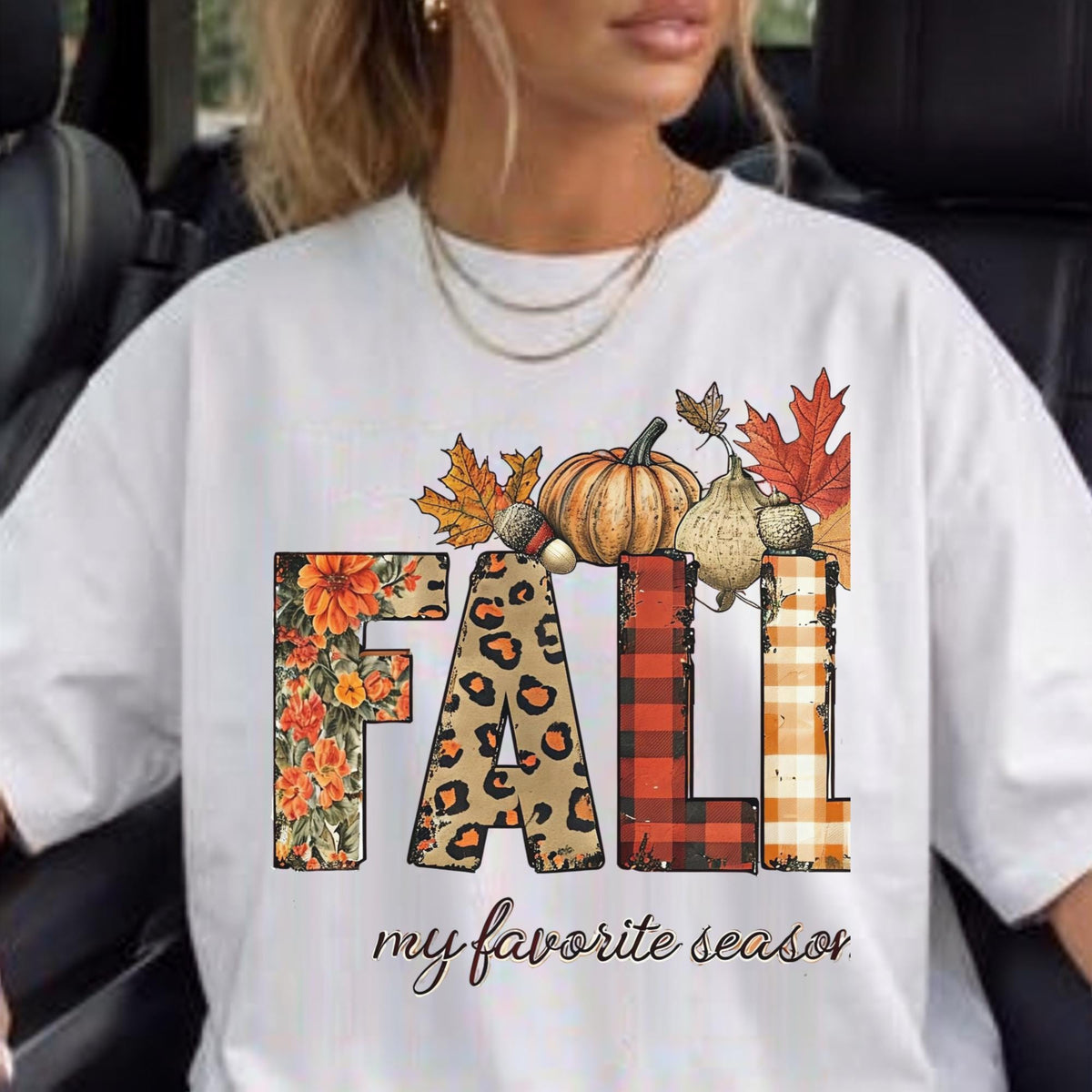 Fall Sweatshirt, Autumn Graphic Crewneck, Pumpkin Leaf Sweatshirt, Harvest Season Pullover, Cozy Thanksgiving Outfit, Fall Gift Idea