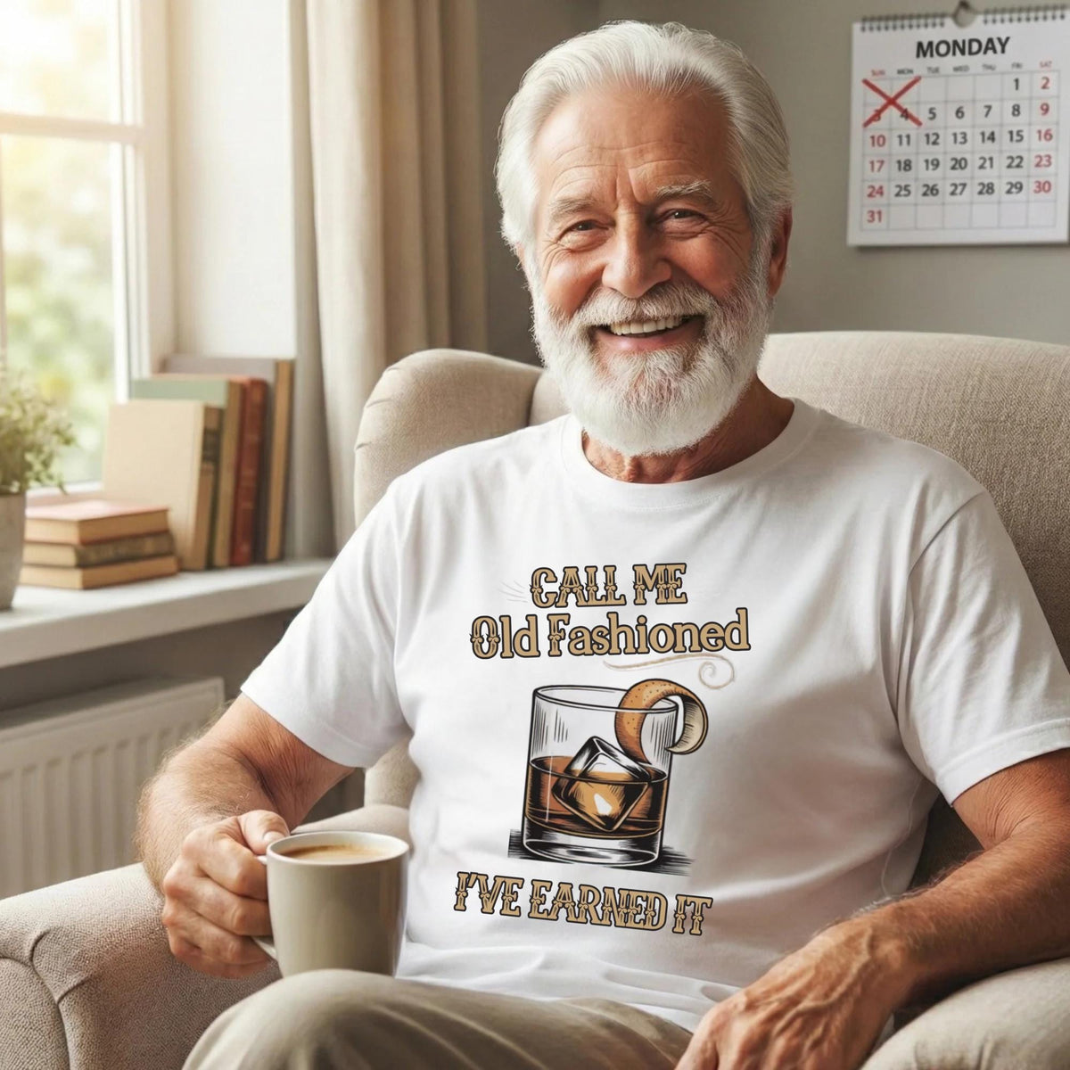 Classic Cocktail T-Shirt, Old Fashioned Whiskey Shirt, Gained My Wisdom Vintage Tee, I’ve Earned It Graphic Shirt Gift for Cocktail Lovers