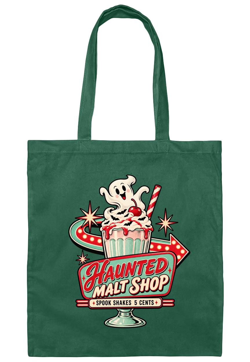 Haunted Malt Shop Mug, Shirt, Spooky Halloween T-Shirt, Ghost Spook Shakes Graphic Tee, Retro Diner Design, Vintage-Inspired Unisex Top