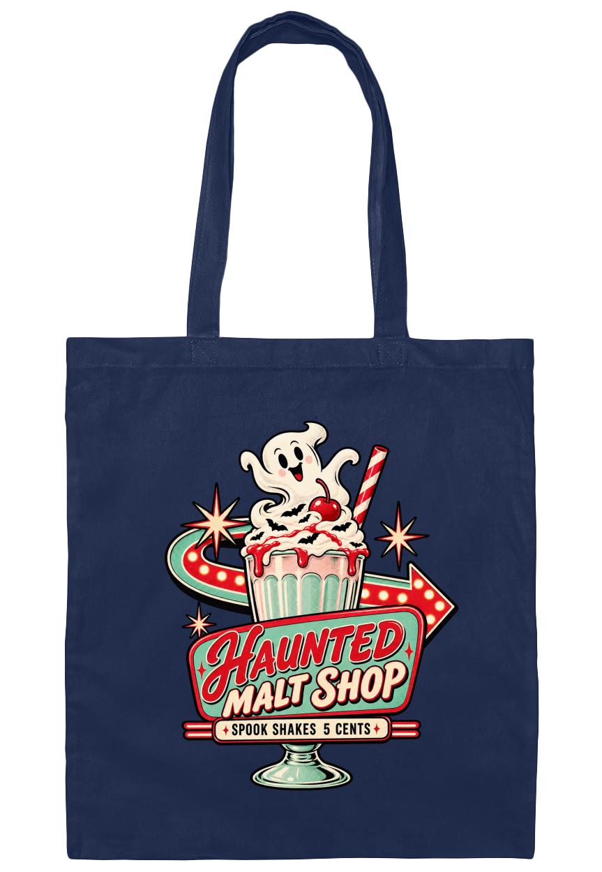 Haunted Malt Shop Mug, Shirt, Spooky Halloween T-Shirt, Ghost Spook Shakes Graphic Tee, Retro Diner Design, Vintage-Inspired Unisex Top