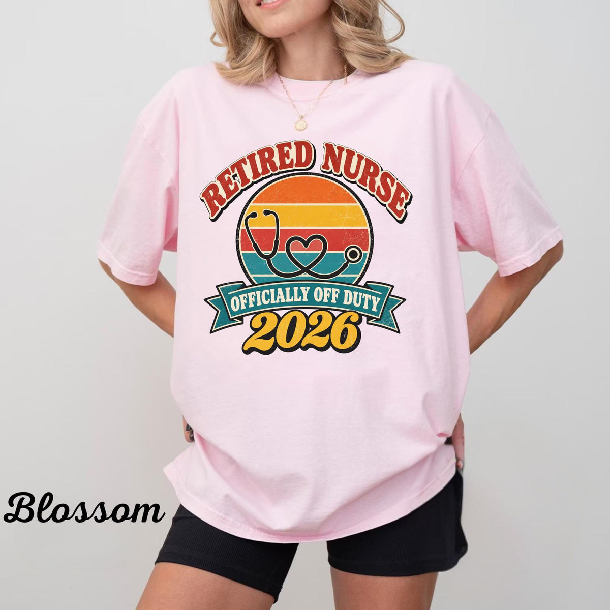 Retired Nurse 2026 Shirt, Mug or Tote, Retro Nurse Retirement Gift, Officially Off Duty Tee, RN Retirement Party Gift for Her