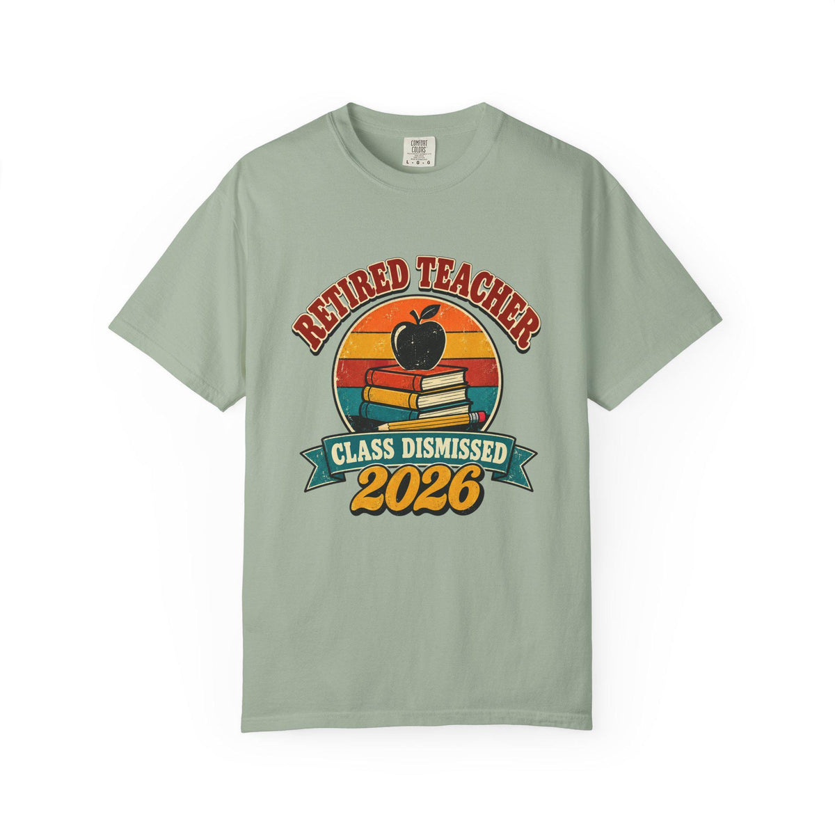 Retired Teacher 2026 Shirt, Retro Teacher Retirement Gift, Class Dismissed Tee, Comfort Colors Teacher Shirt, Retirement Party Gift