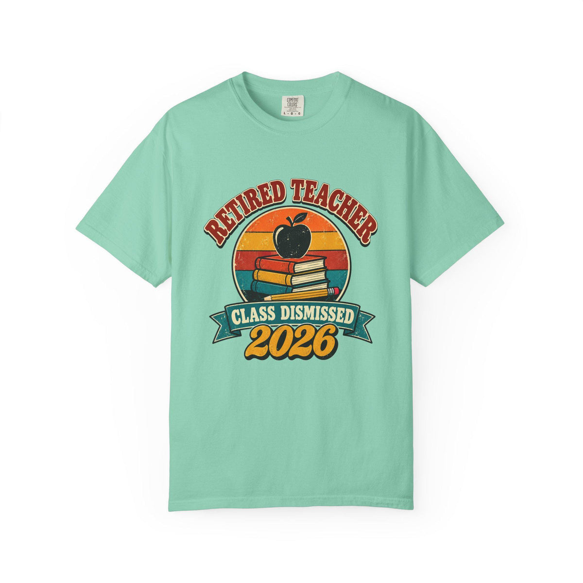 Retired Teacher 2026 Shirt, Retro Teacher Retirement Gift, Class Dismissed Tee, Comfort Colors Teacher Shirt, Retirement Party Gift
