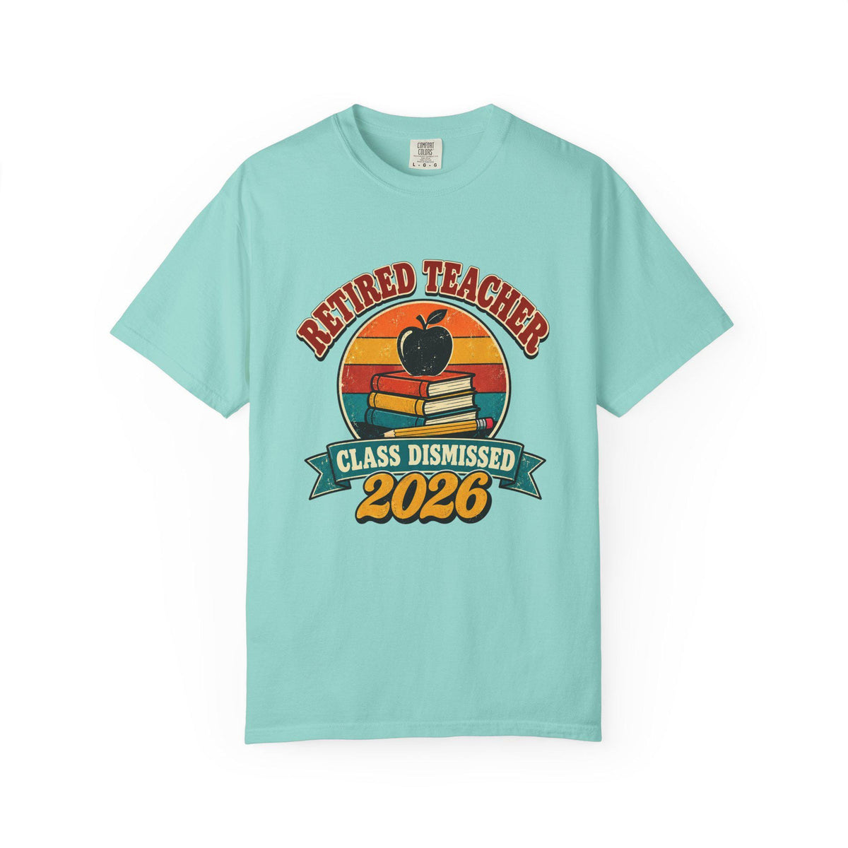 Retired Teacher 2026 Shirt, Retro Teacher Retirement Gift, Class Dismissed Tee, Comfort Colors Teacher Shirt, Retirement Party Gift