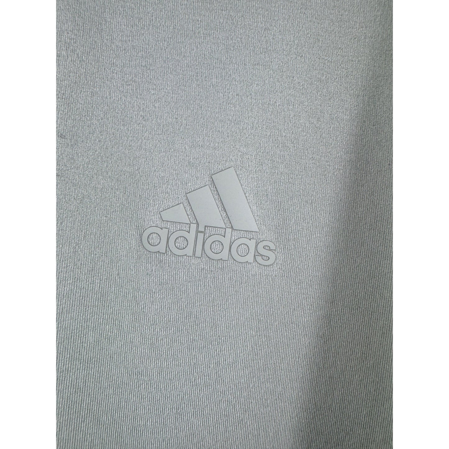 Adidas Long-Sleeve AEROREADY Quarter-Zip Performance Shirt Light Green Size XL Lightweight & Breathable Material