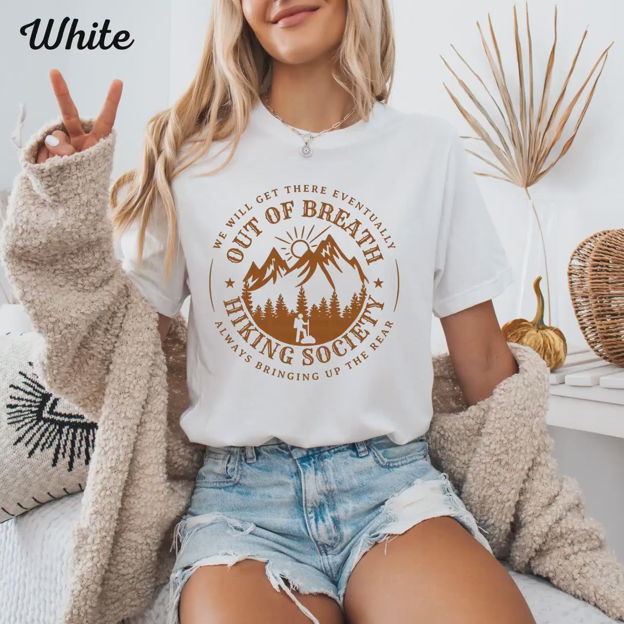 Funny Hiking Society T-Shirt: Outdoor Adventure Tee for Campers