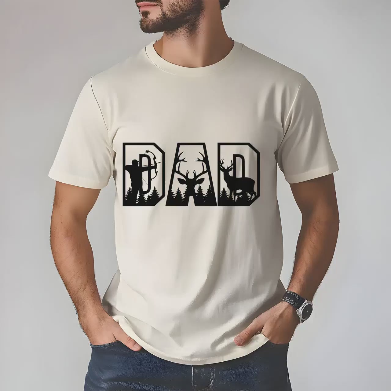 Dad Guns Shirt, Guns T-Shirt, Father's Day Gift, Gun Lover Dad Shirt, Dad T-Shirt, Father's Day Shirt, Hunting Dad Shirt, Hunter Dad T-Shirt