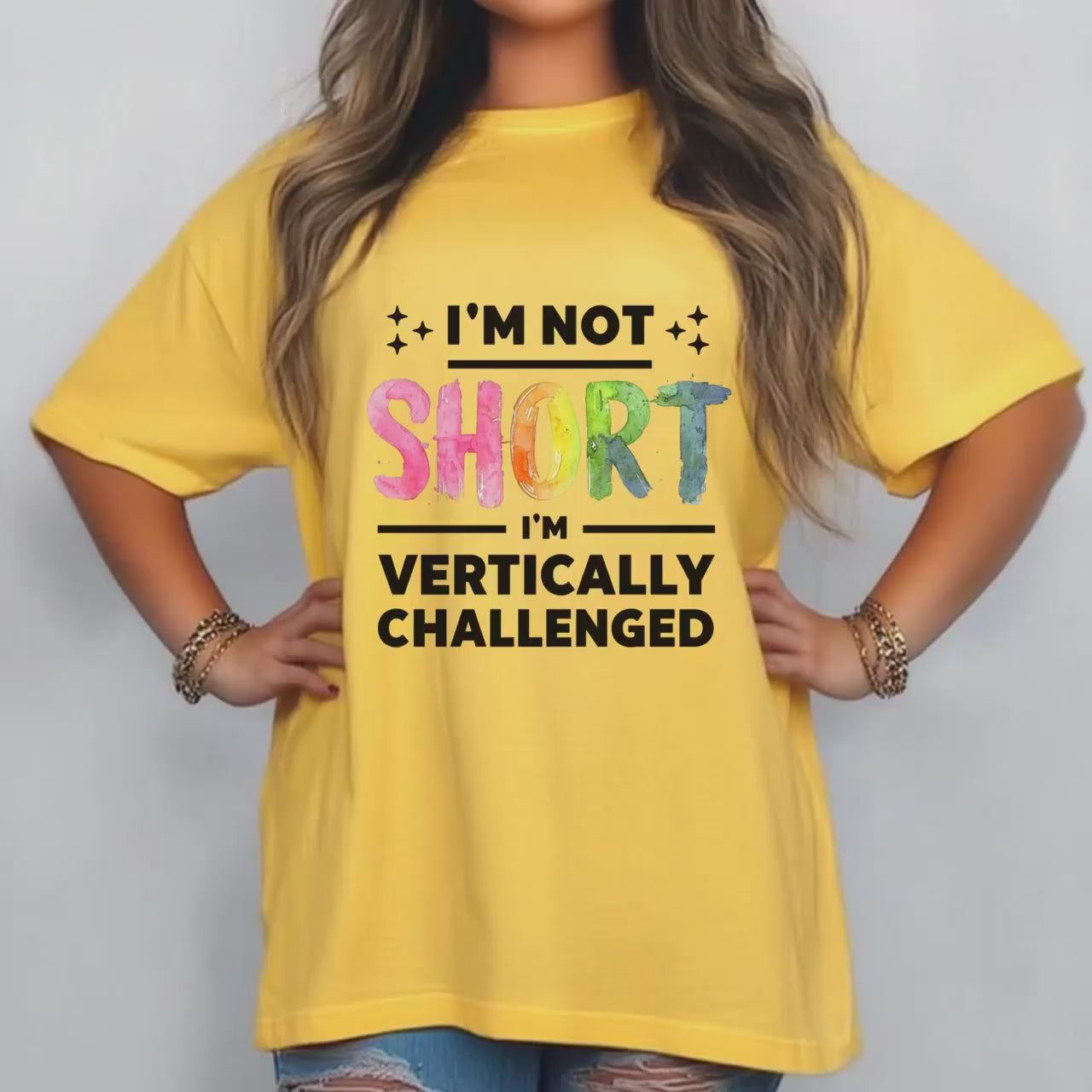 I'm Not Short I'm Fun Sized Shirt Short People Shirt Short Person Gift Short Person Humor Gift For Short People Sarcastic Mom Shirt