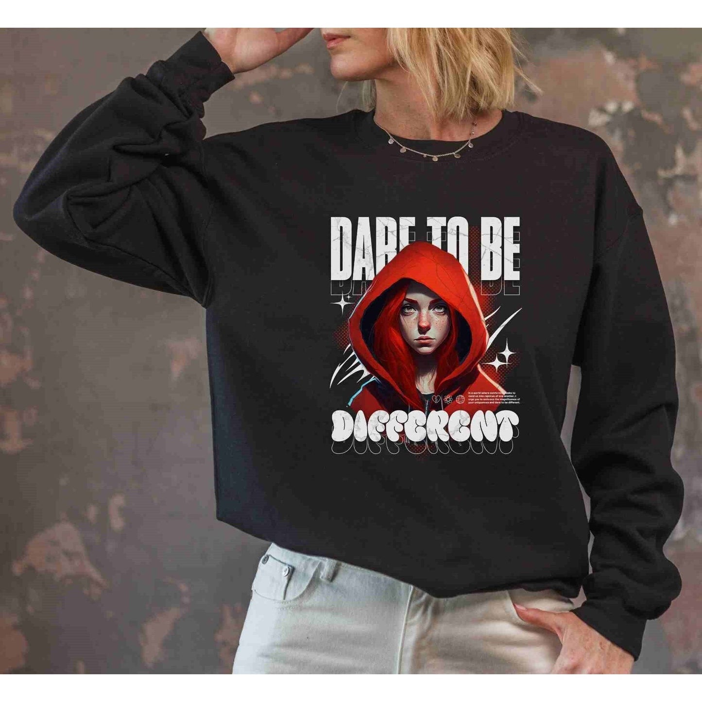 Dare to Be Different, Unisex Sweatshirt