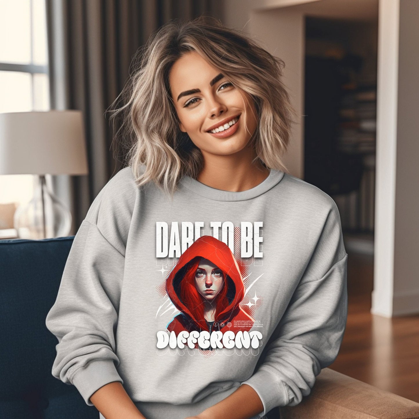Dare to Be Different, Unisex Sweatshirt