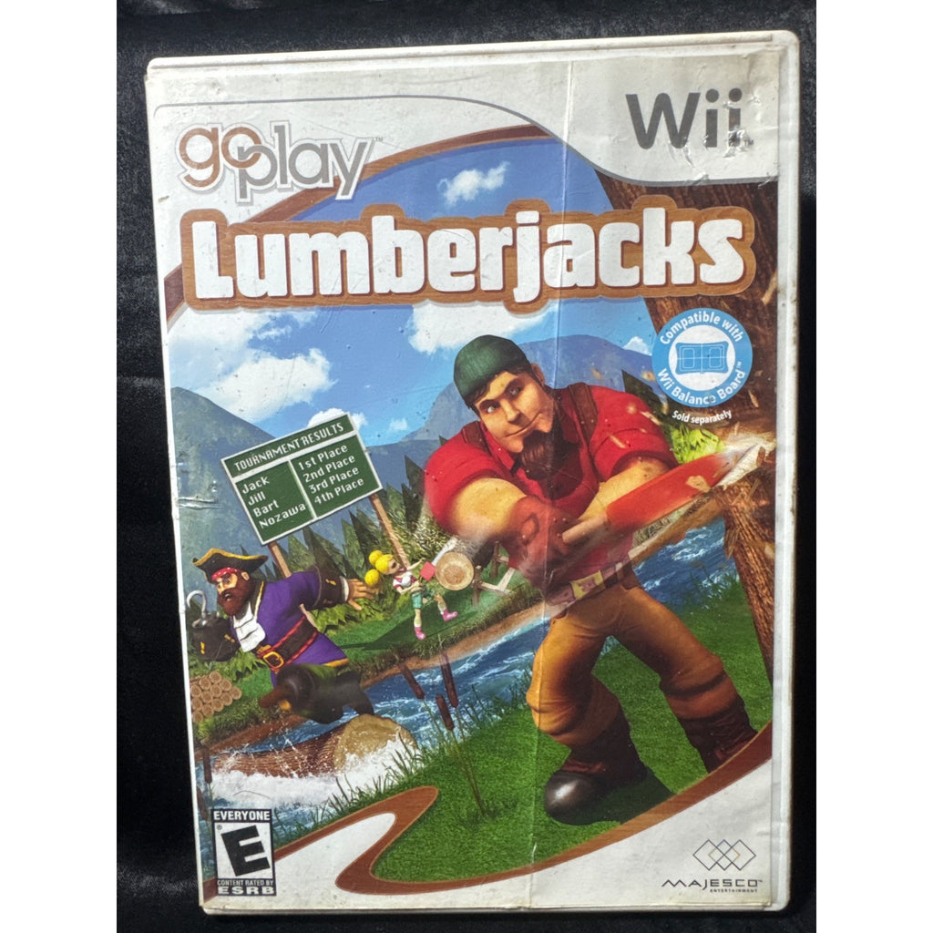 Go Play Lumberjacks Nintendo Wii Game Complete With Manual
