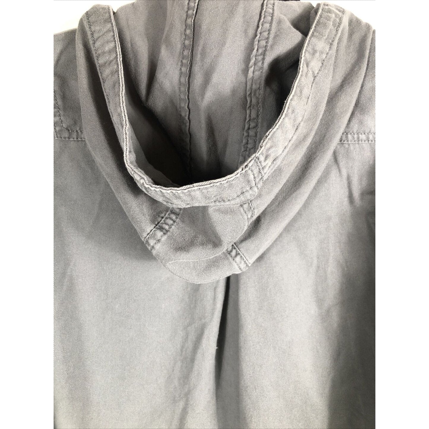 Mossimo Women’s Gray Adult Medium Jacket With Hood Coat
