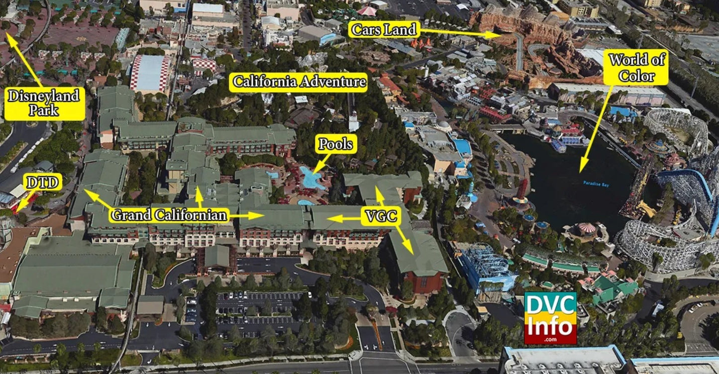 Disney Grand Californian Hotel Villa ANY 7 Nights ANY YEAR 3 BR Disneyland