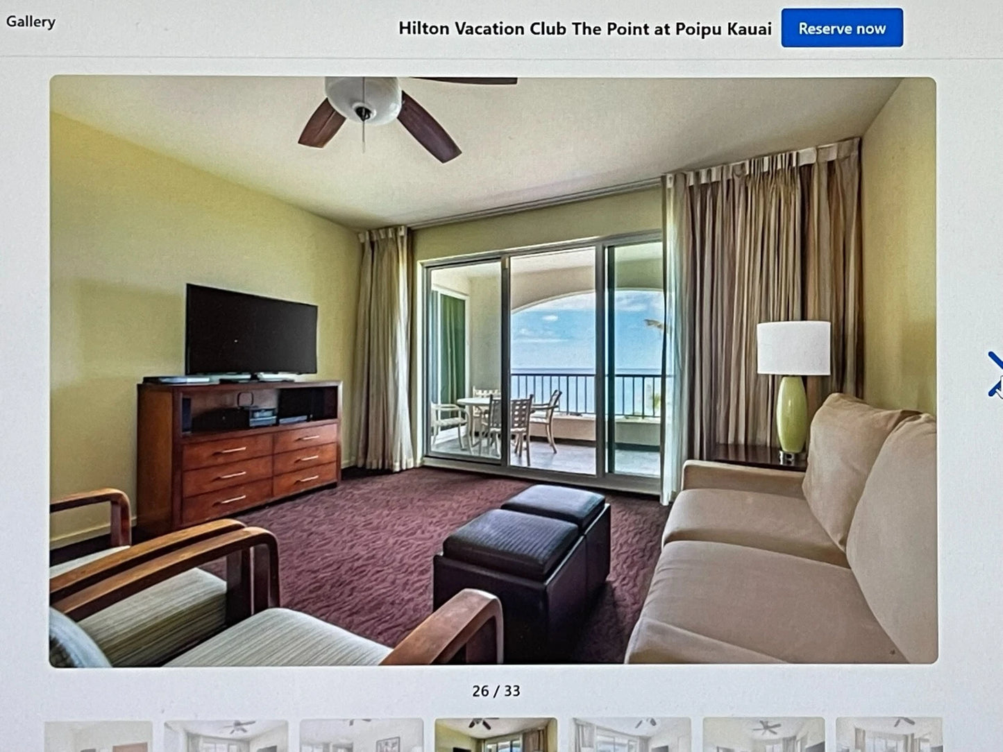 7-Night Stay at Hilton Vacation Club The Point at Poipu Kauai-Oceanfront 2 BedRm