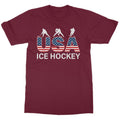 Usa Winter Sports - Ice Hockey Team Tribute Unisex T-Shirt