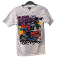 VTG Racing Graphic T-Shirt 2001 TSC Fast16 Champions Streetwear Neon Sz Small
