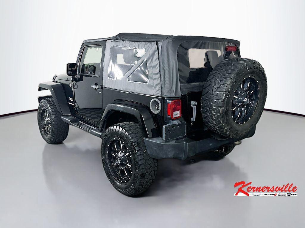 2013 Jeep Wrangler Sahara 4WD 2Dr SUV Black Customr ims v6 4 seats 4x4 Tow KCDJR