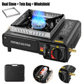 High-Power 3500W Butane Camping Stove with Brass Windproof Cooking Burners