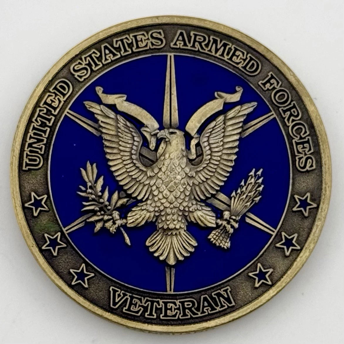 U.S. Armed Forces Veteran Recognition Challenge Coin Veterans Day 2023 Vanguard