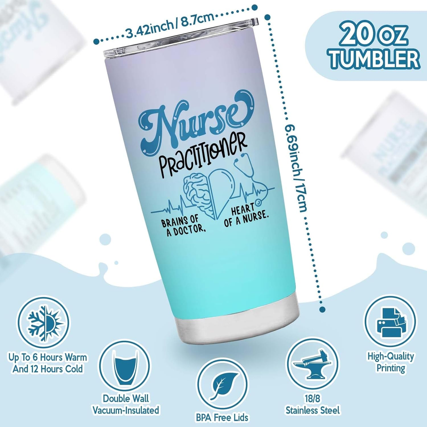 Nurse Practitioner Gifts for Women Nurse Practitioner Week Gifts for NP Stainles