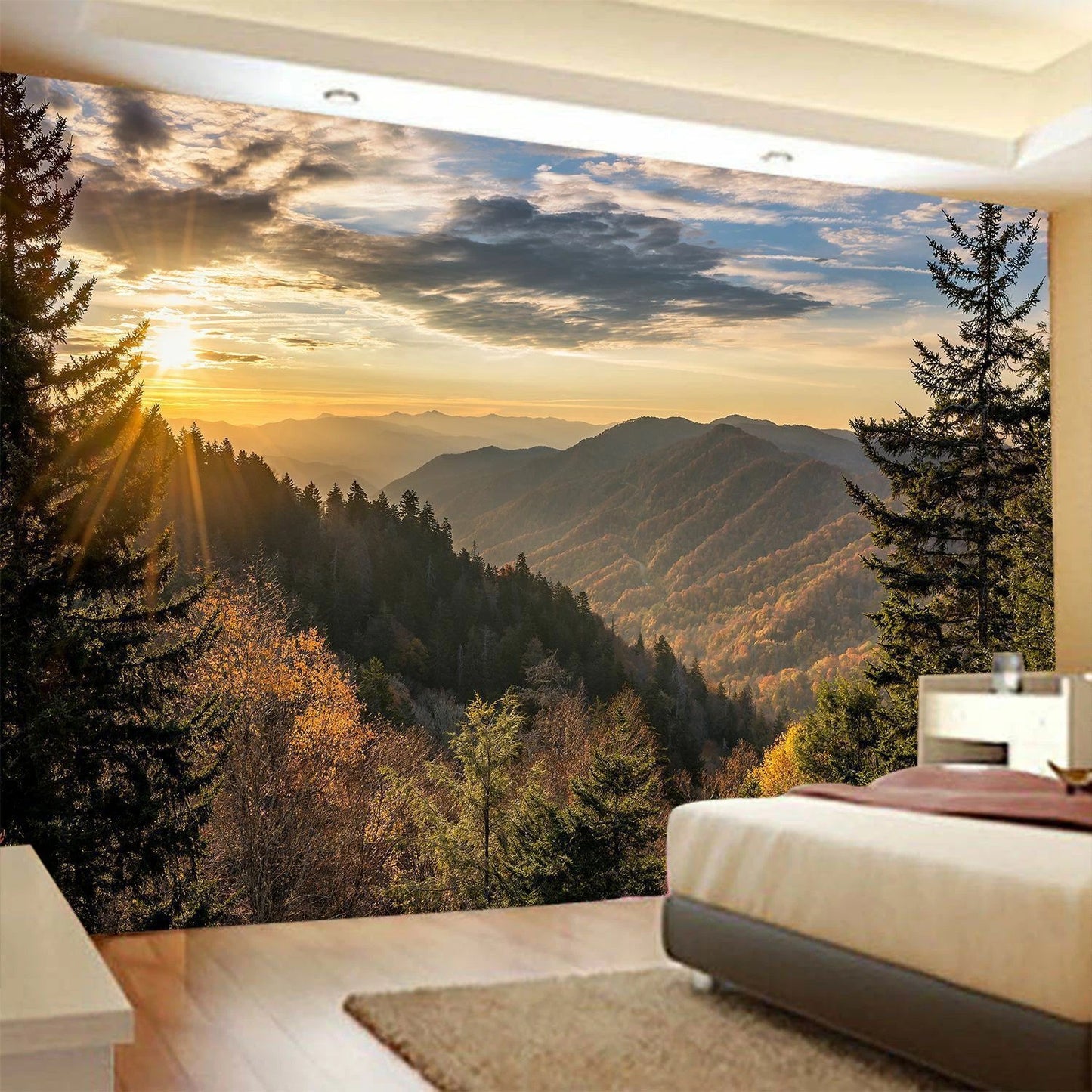 Large Forest Wall Hanging Tapestry Beauty View Throw Blanket Bedspread Wall Art | eBayeBay HomeMore information - About this item conditionDiners Club