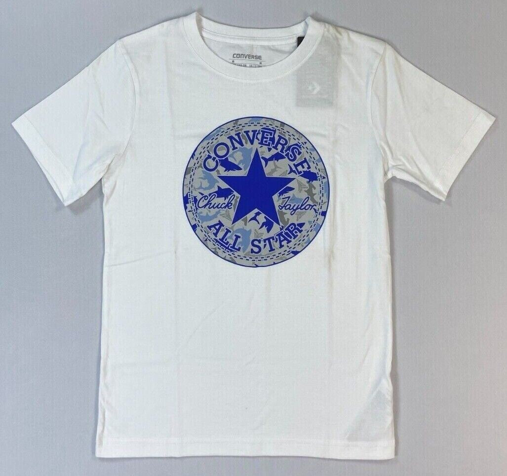NEW Boy's Youth Converse Short Sleeve Cotton T-Shirt