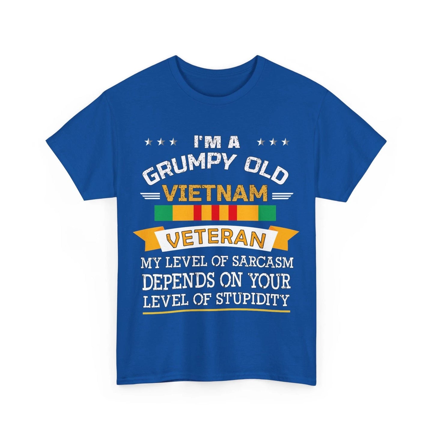 Veterans Day Shirt, Grumpy Old Vietnam Veteran Dad Men T-Shirt