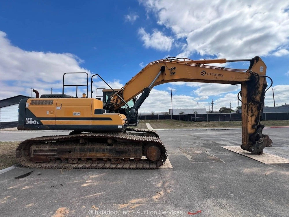 Hyundai HX300L 2019 excavadora hidráulica cabina excavadora aire acondicionado auxiliar hidráulico Cummins bidadoo-