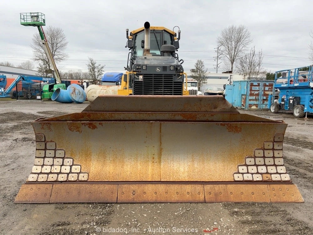 2018 John Deere 850K WLT Crawler Dozer Diesel Tractor Cab A/C Ripper PAT bidadoo