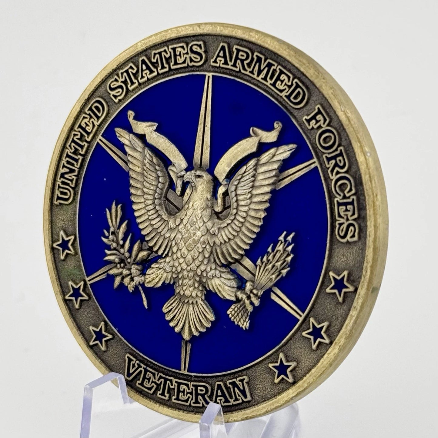 U.S. Armed Forces Veteran Recognition Challenge Coin Veterans Day 2023 Vanguard