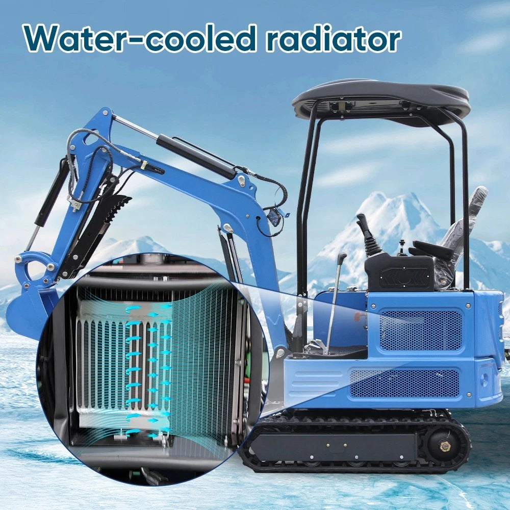 Mini Excavator KUBOTA Diesel 4000lbs 1.8 Ton Super Power Mini Digger