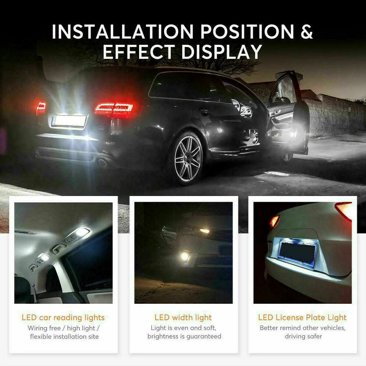 28Pcs White Car Interior LED Light Accessories For Dome Map License Plate Bulbs | eBayeBay HomeMore information - About this item conditionDiners Club