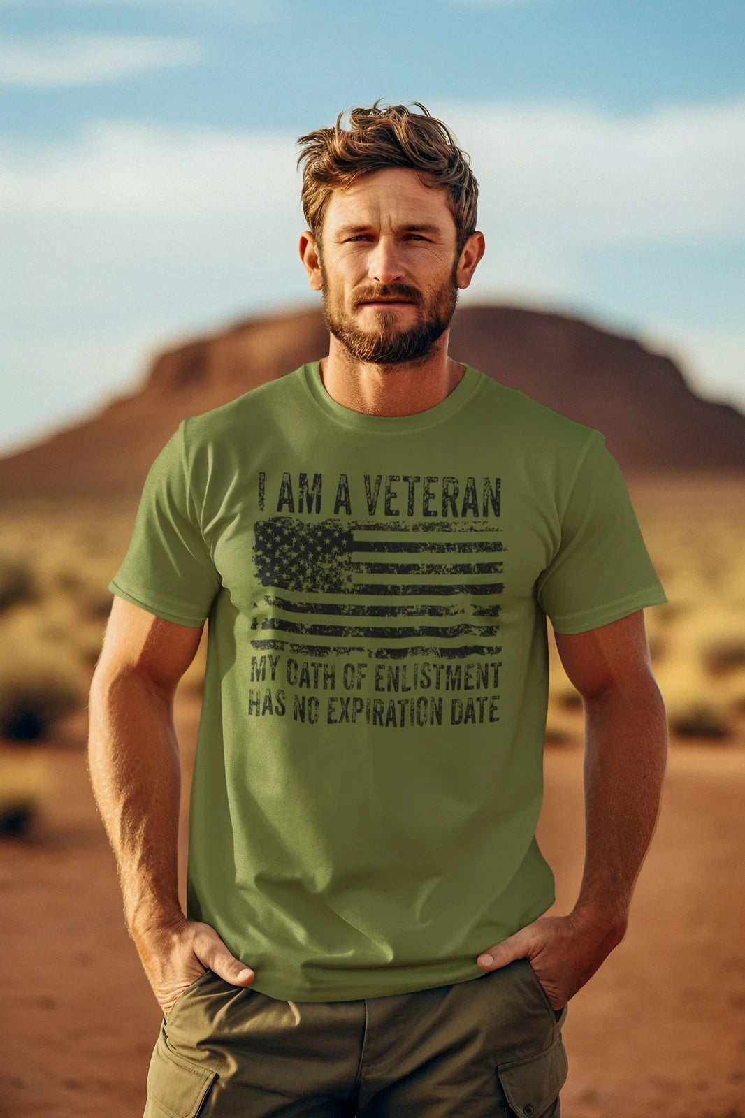 Veteran T-shirt Oath Of Enlistment Veterans Day T shirts Veteran Gift T-shirt