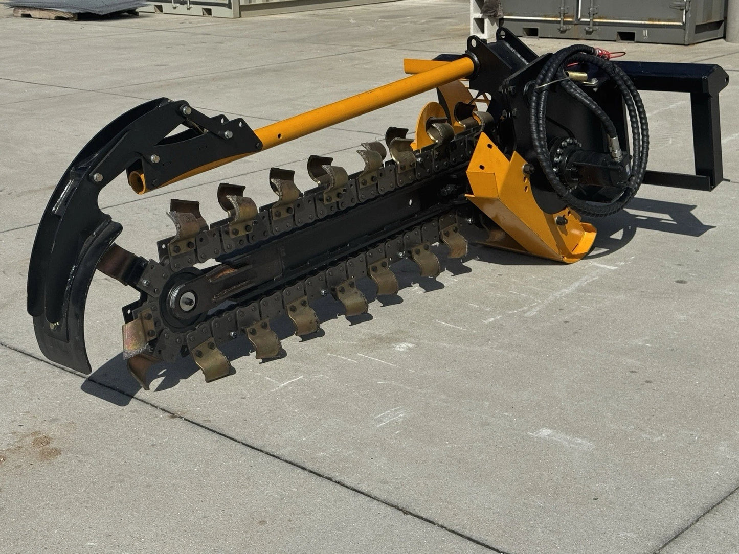 CMA 48” Skid Steer  Loader Trencher 8" width Bobcat Kubota CAT & More